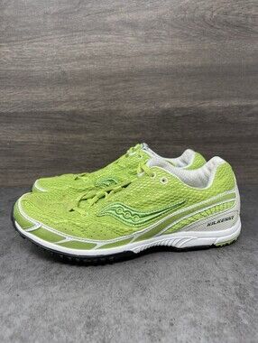Saucony Kilkenny XC3 Cross Country Racing Shoes Green White Womens Size 7.5